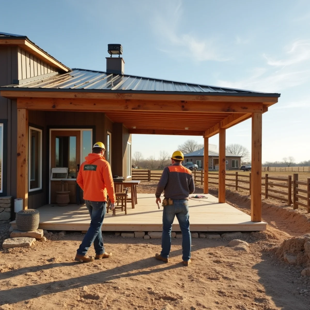 Decks, Patios, Awnings & Gazebos installation by Kraft Fencing in Gridley KS